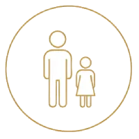 Icône pour les tarifs adultes lors d'une excursion familiale sur mesure en Égypte.