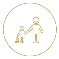 Icône indiquant les tarifs réduits pour enfants lors de tes visites guidées à Louxor.