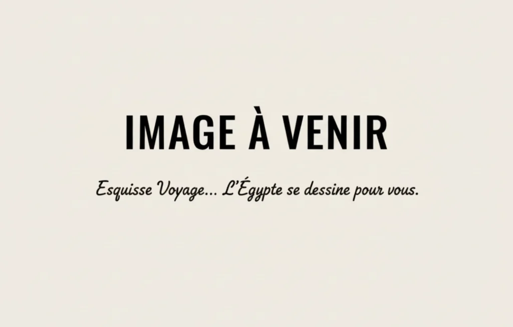 Image en cours de préparation pour le site Esquisse Voyage - Égypte.