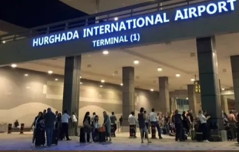 Arrivée Aéroport Égypte