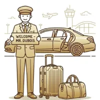 Transfert arrivée aéroport.