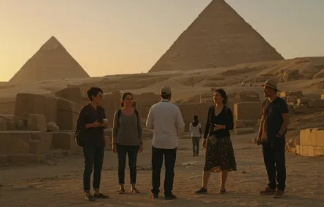 Arrivée Aéroport Égypte