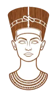 Représentation de la Reine Néfertiti, symbole de la beauté et de l'histoire de l'Égypte antique.