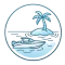 icone Speedboat privé & island