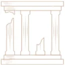 Icône représentant les visites guidées des temples antiques et sites historiques incluses dans nos circuits.